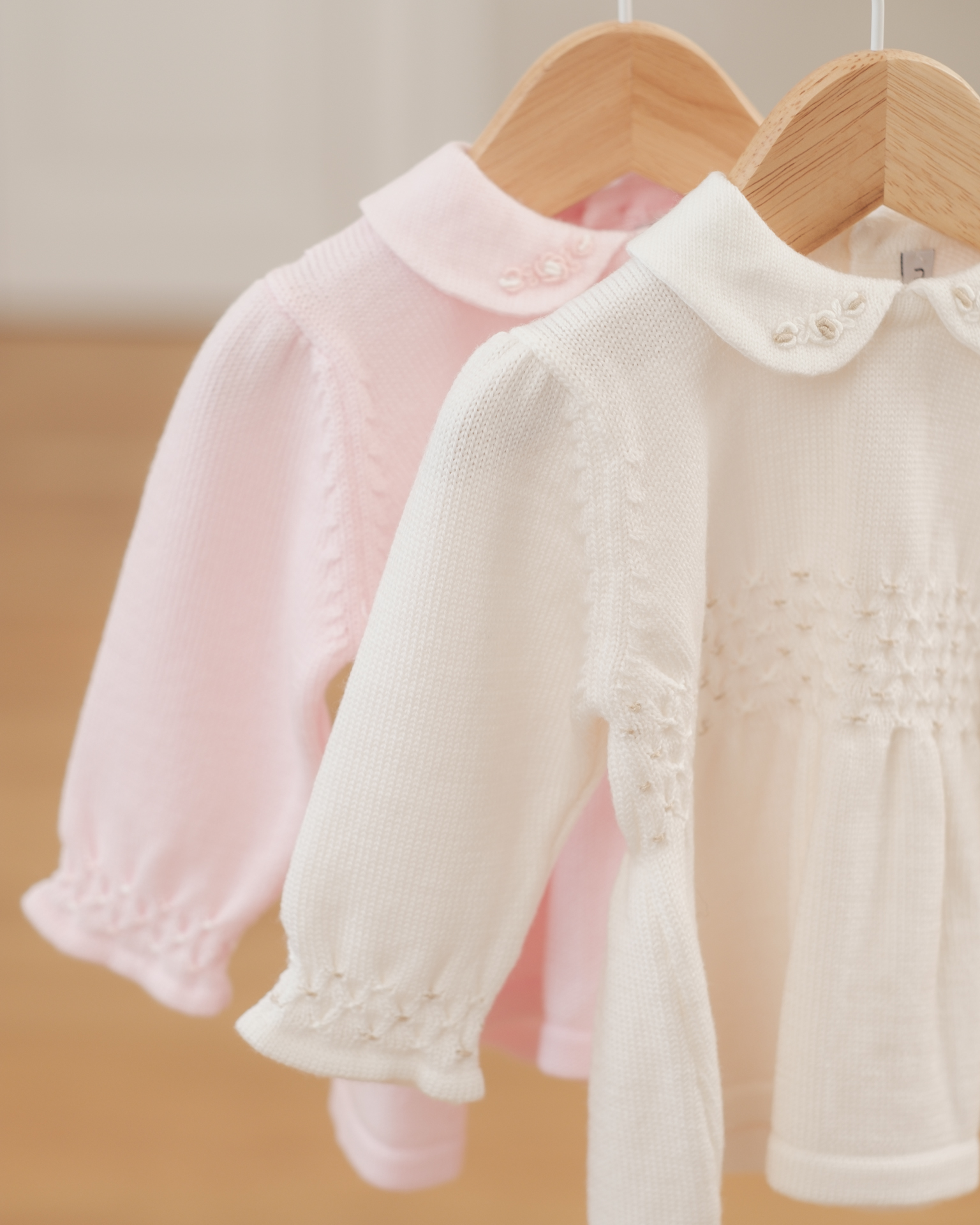 Abitini rosa artigianali per bambina